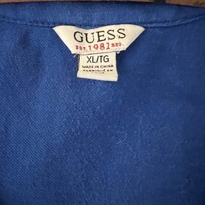 Guess t shirt size x large